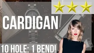 How to play cardigan by Taylor Swift on Diatonic Harmonica 10 Holes (Tutorial)