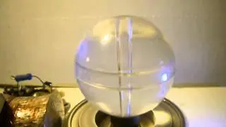 Rotating Water + Air Sphere