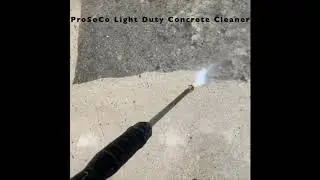 Cleaning Concrete With ProSoCo Light Duty Concrete Cleaner