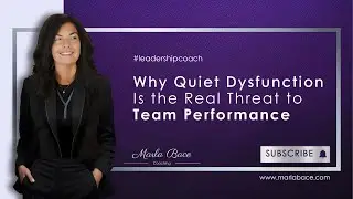 Fix Quiet Dysfunction in Teams Before It Spreads | Marla Bace
