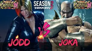 Tekken 8 - Season 2 ▰ Jodd (Nina) Vs Joka (Heihachi) ▰ High Level Gameplay
