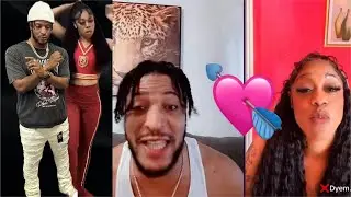 Dyema miss her new boo.Dyema & Willie profess their love for each other. 💘❤️💐💕❤️💛💚