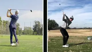 Will Zalatoris Golf Swing - Slow Motion - Driver/Iron DTL View