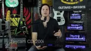 Players Planet Product Overview - Tascam CD-200i Professional CD Player & iPod Dock
