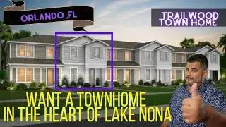 Isles of Lake Nona Trailwood Floor Plan Orlando Florida New construction