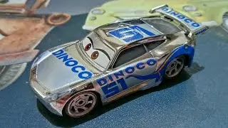 Disney Pixar Cars 3 Silver DINOCO Cruz Ramirez ( Factory Custom )