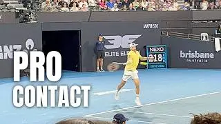 The Forehand Contact Zone Every Pro Uses (Most Players Miss This)
