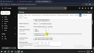 How To Enable Gmail Undo Send