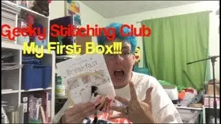 The GEEKY Stitching Co Club - July 2018 - Cross Stitch Kit