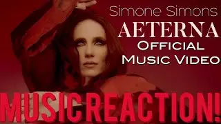 SPACE METAL ODYSSEY✨SIMONE SIMONS - Aeterna Official Music Video | Music Reaction🔥