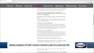 Drag queen story hour canceled in Lancaster