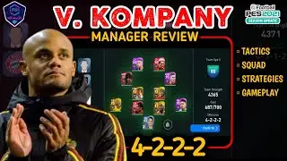 V. KOMPANY 4-2-2-2 DOUBLE AMF OVERPOWERED MANAGER REVIEW|