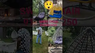 Swing chair design | outdoor chair with table | best furniture in outdoor | 😲 balcony swing chair