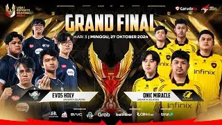 LIGA 1 ESPORTS NASIONAL 2024 - GRAND FINAL - EVOS HOLY VS ONIC MIRACLE