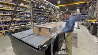 Eastey ESA6080 Pneumatic L-Bar Sealer Shrink Wrapping Large Products | www.ProPac.com