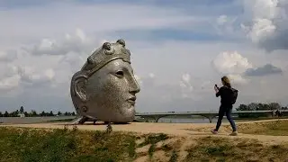 Kijken naar een kunstwerk in de openbare ruimte: Het gezicht van Nijmegen