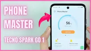 How to Use Phone Master in Tecno Spark Go 1