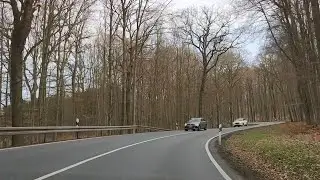 Driving in taunus hills from Usingen to Oberursel Germany   PLEASE LIKE&SUBSCRIBE