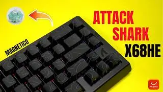 ATTACKSHARK X68 HE - TECLADO MAGNETICO MUY PRECISO