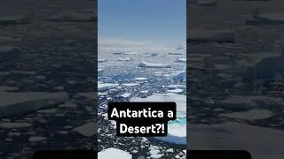 The World's BIGGEST Desert is FREEZING Cold?! Mind-Blowing #fact