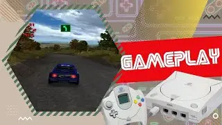 V Rally 2 Dreamcast Gameplay