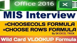 Excel new updated advance Formula || #advanceexcel #interviewquestions #jobinterviewquestions
