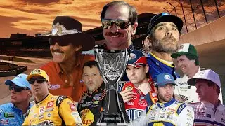 Nascar Cup Series Champions (1949-2023) With Days Of Thunder Theme