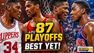 Two Upsets, Two Near Collapses, One Unreal Playoff Round | 1987 NBA Rewritten Ep. 2