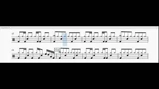 Holy Forever Drum Sheet Music Tutorial