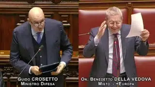 CROSETTO RISPONDE ALL'INTERROGAZIONE DI DELLA VEDOVA: “SOSTEGNO ALL’UCRAINA SENZA AMBIGUITÀ”
