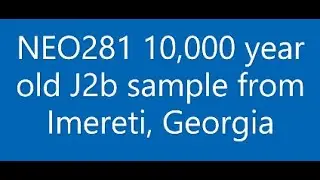 J2b-L283 Deeper Origins - West Caucasus as a Distinct Possibility