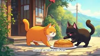 The Two Fighting Cat