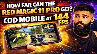 🚀 How Far Can the Red Magic 11 Pro Go? COD Mobile at 144 FPS