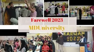Farewell Party Vlog | MDU Campus| Party shuru hone se phle ki mastii 🤣🤣