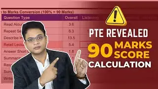 PTE Revealed: 90 Marks Score Weightage (Official Guide Explained)