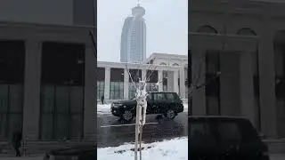 #Slemani snow ❄️☃️