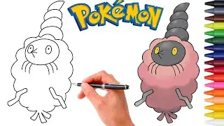 Como Desenhar o Pok&eacute;mon Trash Cloak BURMY | Variantes de Pok&eacute;mon
