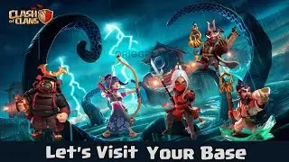 COC LIVE | Base Visit | CWL LIVE ATTCKS | Clash of Clans #coclive #cwl