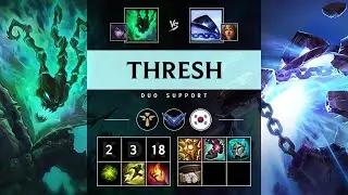 Thresh Support vs Xerath - KR Diamond Patch 25.16