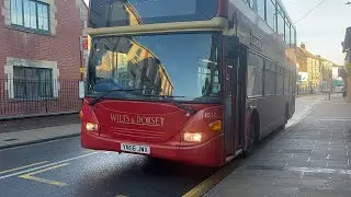 Salisbury Reds 1020 YN06 JWX in the R1 to Bemerton Heath