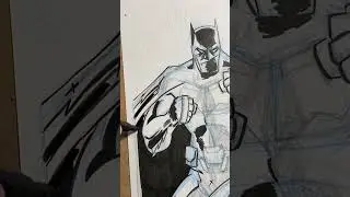 LEVELLING UP! #timelapse #drawing #batman based on #jorgejimenez #art #timelapsedrawing #dccomics