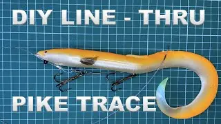 Line Through Pike Traces for Savage Gear Real Eel