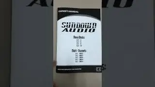 Sundown Audio SALT Amplifier Info