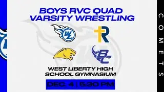 Boys Varsity Wrestling RVC Quad - Cascade, Regina Catholic, and Bellevue