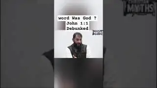 John 1:1 Debunked By Ustad Adnan Rashid #shorts #ytshorts #adnanrashid #trinitydebunked #isjesusgod