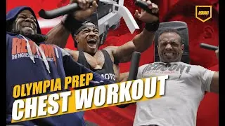 Champs In The House! Full Chest Workout w/ Alex Cambronero & Brandon Hendrickson