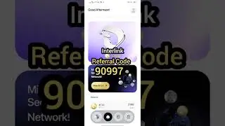 Interlink network mining app invitation code | Interlink mining app referral code #interlinknetwork