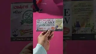 #cakeshow #Bangalore #biggest #exhibition