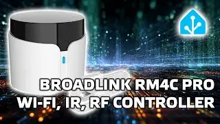 Broadlink RM4C Pro - wifi контроллер для IR и RF кодов , пример использования в Home Assistant