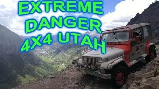 Extremely DANGEROUS Jeep Trail In Utah